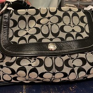 Coach black purse